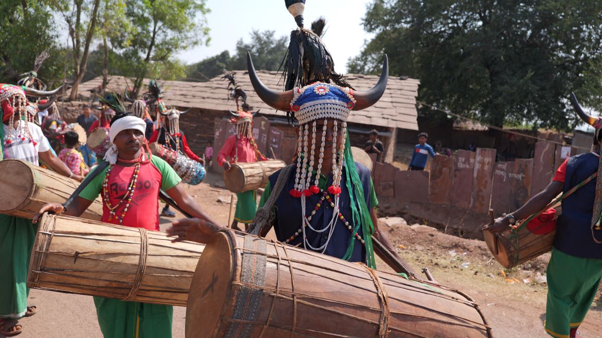 Students in tribal region